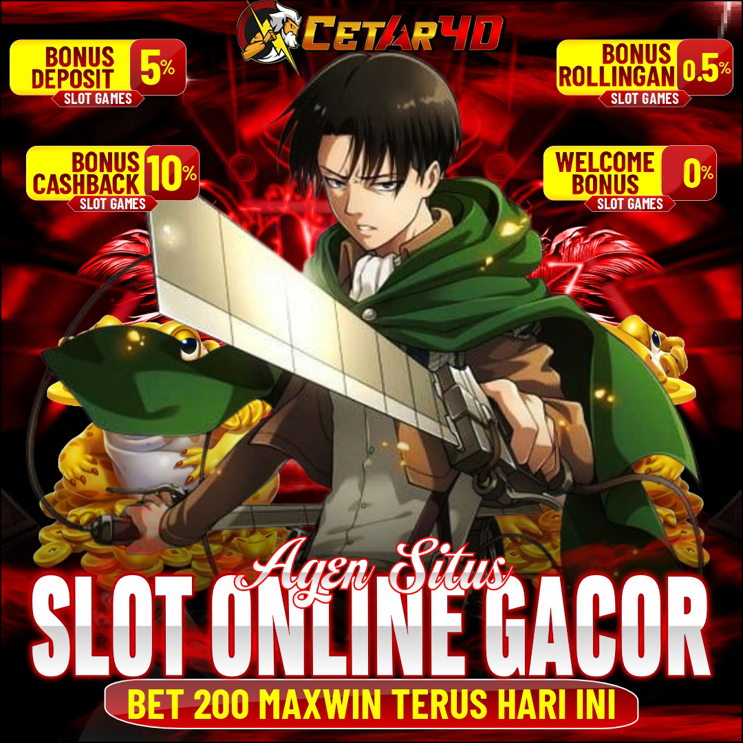 CETAR4D: Bandar Toto Slot 4D & SLot Gacor Cepat Maxwin Hari Ini